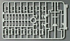 Dragon 1/35 Scale Tiger I Wittmanns Last Tiger – Parts Tree H from Kit No. 6800