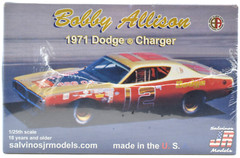 Salvino JR Models Bobby Allison 1971 Dodge Charger 1/25 Scale Model Car Kit
