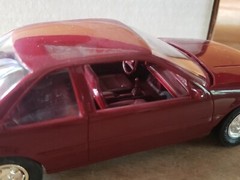 1989 CHEVY BERETTA GT MED GARNET PROMO ERTL CAR AMT NIB 6059 GENERAL MOTORS GM