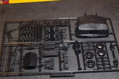 Entex 1:16 #8501 1936 Mercedes 540K Maharaja Sport Roadster *Missing Deck Lids*