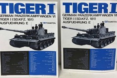 Tamiya German Army Heavy Tank Tiger I, Plastic Display Model 1/25 Scale [30611]