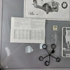 Heller 700 1/24 BMW DIXI Two Door Coupe Passenger Car Model Kit Vintage OPEN BOX
