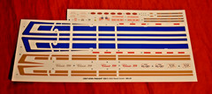Revell Level 5 Peterbilt 359 decal Sheet 1/25