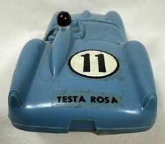 Strombecker Vintage Blue Ferrari 60’s Slot Car Body