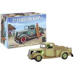 Revell 85-4516 1937 Ford Pickup 2-in-1 Model Kit, 1:25 Scale, 162-Piece, Red