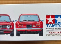 TAMIYA 1/24 Sports Car Series No.188 Alfa Romeo Giulia Sprint GTA Model Kit JP