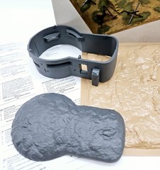 Italeri German Bunker and Accessories 6070 WW2 Vacuform Base 282x180mm New