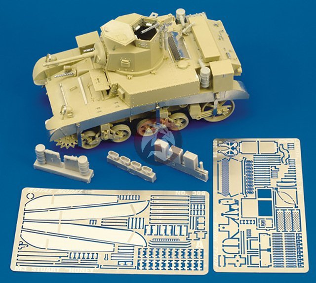 Royal Model 1/35 M3 Stuart US Light Tank WWII Update Set (Academy 1399) 309