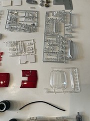 1957 Chevrolet 2 DR Hardtop 3 in 1 T-757-200 Kit Partial build – As Is