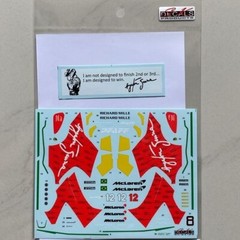 S.K. Decals 1:24 Scale SK24129 McLaren SENNA Dress Up Decal Sheet for Tamiya