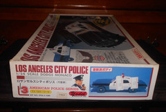 Vintage Yodel Model Los Angeles City Police Dodge Monaco 1/24 Scale Motorized