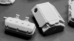 HEMI V8 Chrysler BLOWN SUPERCHARGER – 3D print 1 8 12 18 24 43 amt revell Tamiya