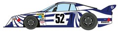 Decalcas 1:24 Scale Decal Lancia Beta Montecarlo Gr.5 #52 # DCL-DEC110 Cartograf