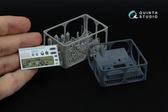 Quinta Studio 1:35 Komintern Artillery Tractor Interior 3D Decal for Trumpeter