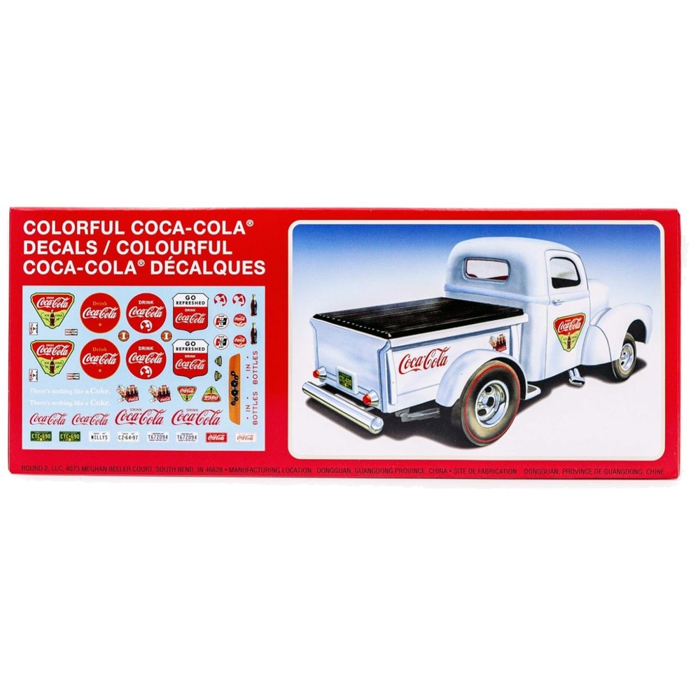 1940 Willy’s Coca-Cola Pickup Gasser Model Kit