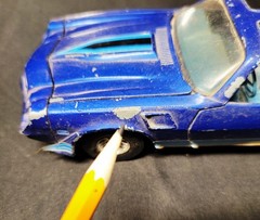 Ertl 1979 Chevrolet Blue Z28 Camaro Bonus T-Top 1/25 Scale Diecast Muscle Car