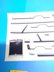 1/25 scale MPC Omni 024 golden wheels model kit #1-0789
