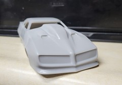 1/24 scale resin 3d printed 1968 Firebird Pro Mod drag body model slot car