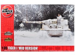 Level 3 Model Kit Tiger I “Mid Version” Tank with 2 Scheme Options 1/35
