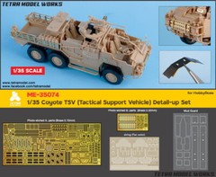 1/35 Coyote TSV (Tactical Support Vehicle) Detail-up Set for HobbyBoss kits