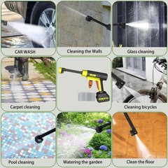 Jfotoy Cordless Portable Washer Compatible Portable Handheld Cleaning Tool