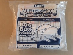 Lowe’s Build and Grow Bug Box Wooden Craft Kit New In Package