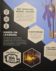 Discovery Mindblown 4-Cylinder Model Engine Kit STEM Build Techcore