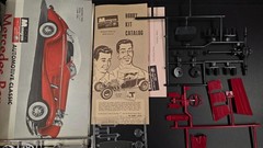 MONOGRAM 1939 MERCEDES BENZ 540-K CABRIOLET MINT ORIGINAL 1963 1/24 COMPLETE M3