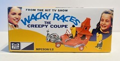 MPC Wacky Races The Creepy Coupe Plastic Model Kit 1:25 Scale Complete