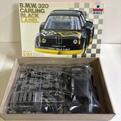 ESCI BMW 320 Carling Black Label 1/24 Model # 3005 Open Box Sealed Parts