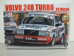 1/24 Aoshima BEEMAX Volvo 240 Turbo 86 Macau Gear Race Winner Collectables 17+