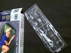 1/24 Master Box Lot MB24046 Trucker Series Kitty Princess James #6 Model