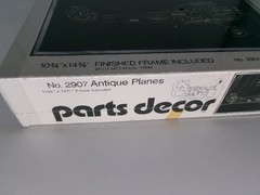 General Crafts Parts Decor Model Kit No 2907 Antique Planes 1973 VTG Sealed