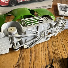 Built Model Car, 1992 Amt Stock Car STARTED, INCOMPLETE, MODIFIED