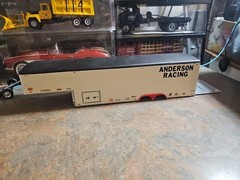 VINTAGE SURVIVOR MPC.REVELL.AMT. BUILT MODEL RACING TRAILER CUSTOM MADE