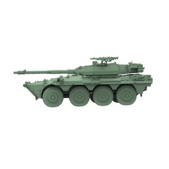 MRY-SFW SS679 1:160 Railway Military Model Kit Italy Wheeled Tank Destroyer