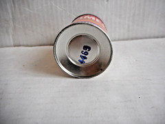 Vintage Pactra ‘Namel Purple Grape S42 Spray Paint Can Paper Label 1961 NOS