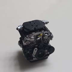 1/24 350z Engine Bay and VQ35HR Transkit