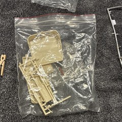 Hubley 1930 Packard Roadster 1:22 Metal Unassembled Kit Chromed Steering