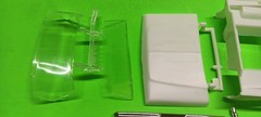 Cab Hood Glass Bumper 1978 F150 Ford 1/25 AMT 4×4 Pickup Truck Body Interior