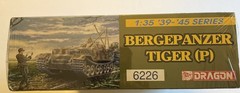 Dragon 6226 1/35 Bergepanzer Tiger (P) Tank Model Kit, Factory SEALED