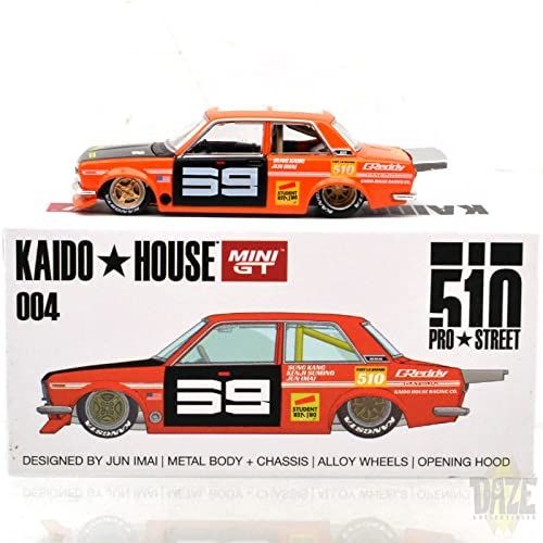 MINI GT Datsun 510 Pro Street 1971 KAIDO HOUSE 1 64 Scale Diecast Car