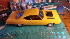 Assembled Model Kit 1969 GTX 1:25 Scale ITS A GREAT LOOKING BUILD AMT