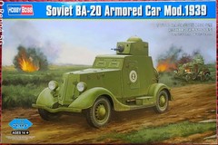 Hobby boss 1/35 Soviet BA-20 Armored car Mod.1939