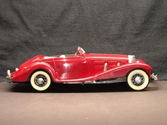Vintage Monogram Mercedes Benz 540K Convertible Coupe 1/25 Model Nice Build