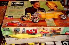 1963 MONOGRAM PC88 1/8 The Big Deuce BOX W/ INSERTS ONLY -RARE ! NO MODEL KIT !