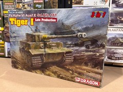 Dragon Models 6406 1/35 Tiger I Late Production Ausf.E 3in1