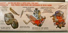 AMT Chevy Nova SS Pro Stocker 1/25 Scale Complete Model Kit