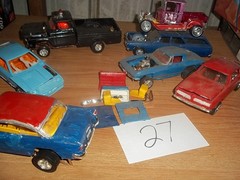 Model Car Junkyard/Parts Lot Salvage Built Plastic Models #27