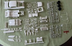 AMT 1957 Chevy 2-Dr 3-in-1 Hardtop 1/25 Scale Kit T-757-200 (1963) NIOB